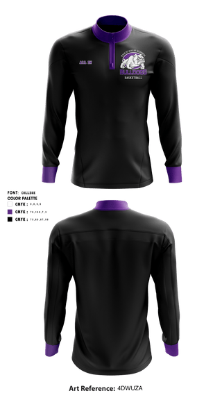 Quarter Zip Jacket, Pasco High School Basketball, Men's Basketball, Teamtime, Team time, sublimation, custom sports apparel, team uniforms, spirit wear, spiritwear, sports uniforms, custom shirts, team store, custom team store, fundraiser sports, apparel fundraiser