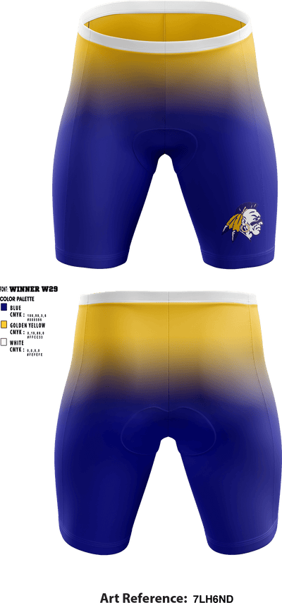 Morley Stanwood High School Volleyball 44140397 Men's Compression Shorts - 1