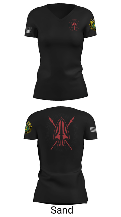 Chaos 7th 54905968 Women's Short Sleeve V-neck Shirt - 24