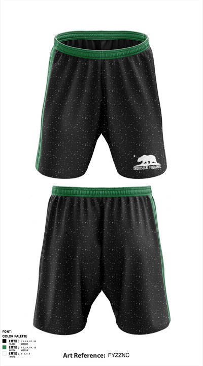 ShootSoCal firearms 29908101 Athletic Shorts With Pockets - 1