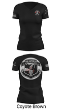 C Btry 2-32 FAR 54582520 Women's Short Sleeve V-neck Shirt - 20