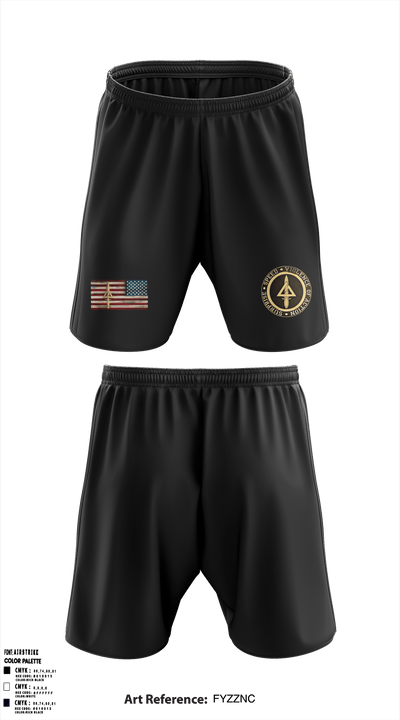 1st SFOD-D 58347073 Athletic Shorts With Pockets - 2
