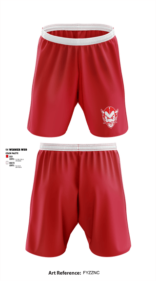 Athletic Shorts With Pockets, Rustburg Middle School Volleyball, Men's Volleyball, Teamtime, Team time, sublimation, custom sports apparel, team uniforms, spirit wear, spiritwear, sports uniforms, custom shirts, team store, custom team store, fundraiser sports, apparel fundraiser