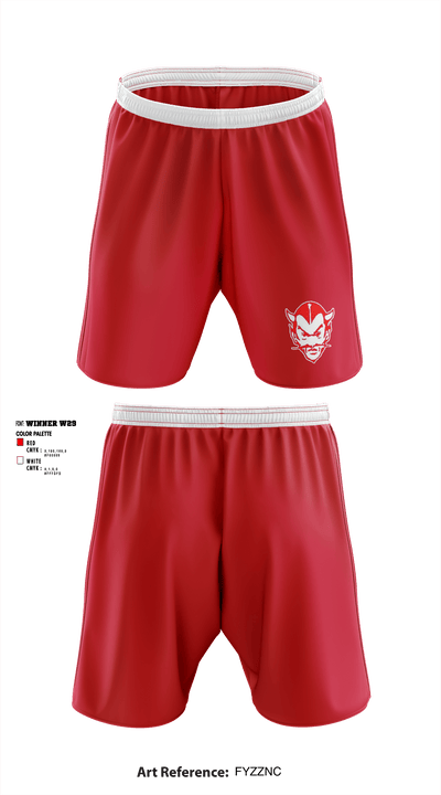 Rustburg Middle School Volleyball 58301954 Athletic Shorts With Pockets - 1