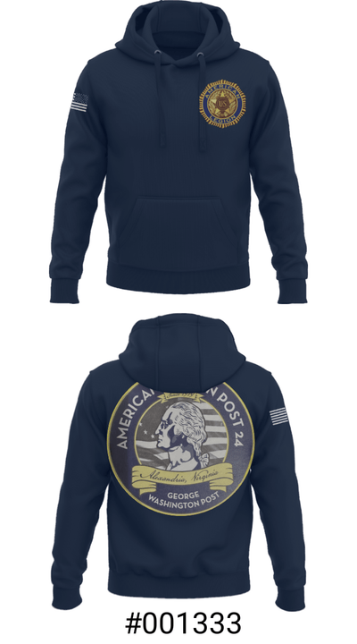 American Legion Post 24 66493218 Hoodie - 17