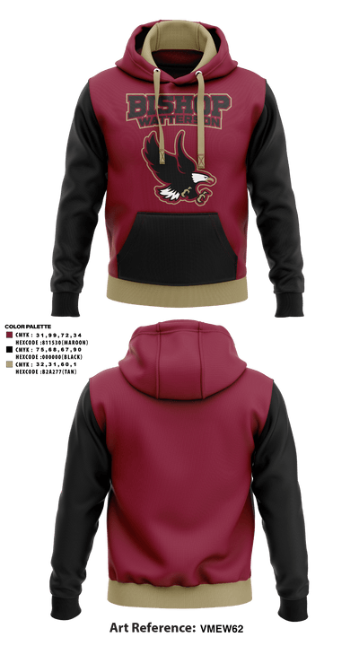 Bishop Watterson High School Volleyball 30703651 Hoodie - 1
