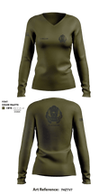 CERT 84095610 Women's Long Sleeve V-neck Shirt - 2