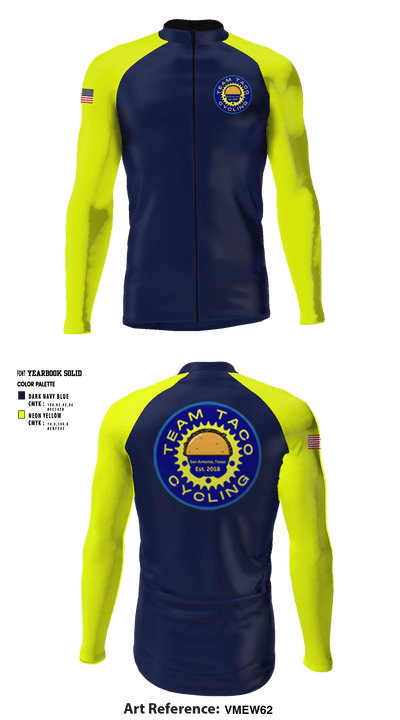 Team Taco Cycling Pelotonia 27813397 Cycling Jersey - 19
