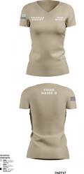 Valhalla Airsoft 98104221 Women's Short Sleeve V-neck Shirt - 1