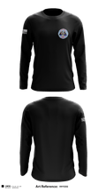 Ridgefield Fire Department 43658087 Long Sleeve Performance Shirt - 1