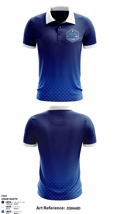 Philly Face-Off League 39388672 Short Sleeve Performance Polo - 1
