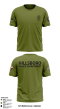 Hillsboro Police Department 31441057 Short Sleeve Performance Shirt - 5