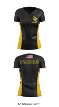 Falcons 33991441 Women's Short Sleeve V-neck Shirt - 2