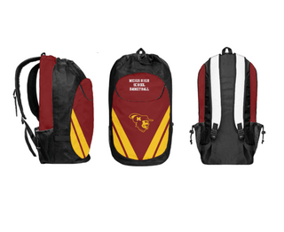 Gear Bag, Meigs High School Basketball, Women's Basketball, Teamtime, Team time, sublimation, custom sports apparel, team uniforms, spirit wear, spiritwear, sports uniforms, custom shirts, team store, custom team store, fundraiser sports, apparel fundraiser