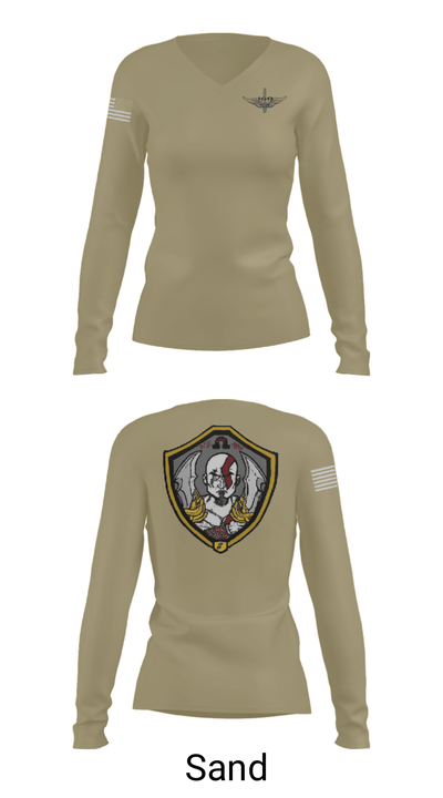 160th SOAR 82745757 Women's Long Sleeve V-neck Shirt - 42
