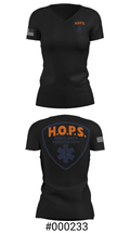 HOPS EMS 88989109 Women's Short Sleeve V-neck Shirt - 19