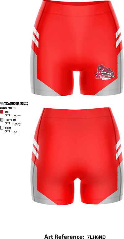 Archer High School Tennis 49257029 Women's Compression Shorts - 1