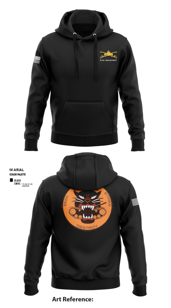 Hoodie, HHC 1-635TH AR, National Guard, Teamtime, Team time, sublimation, custom sports apparel, team uniforms, spirit wear, spiritwear, sports uniforms, custom shirts, team store, custom team store, fundraiser sports, apparel fundraiser