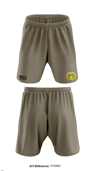 Athletic Shorts With Pockets, Flamingo Co F 3/485 IN, Army, Teamtime, Team time, sublimation, custom sports apparel, team uniforms, spirit wear, spiritwear, sports uniforms, custom shirts, team store, custom team store, fundraiser sports, apparel fundraiser
