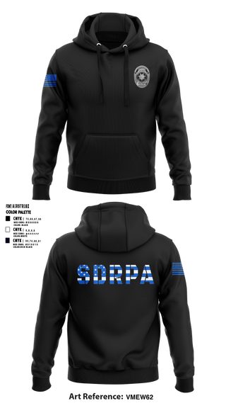 Hoodie, SDRPA, Police, Teamtime, Team time, sublimation, custom sports apparel, team uniforms, spirit wear, spiritwear, sports uniforms, custom shirts, team store, custom team store, fundraiser sports, apparel fundraiser