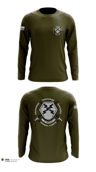 Long Sleeve Performance Shirt, 25 Bravo, Army, Teamtime, Team time, sublimation, custom sports apparel, team uniforms, spirit wear, spiritwear, sports uniforms, custom shirts, team store, custom team store, fundraiser sports, apparel fundraiser