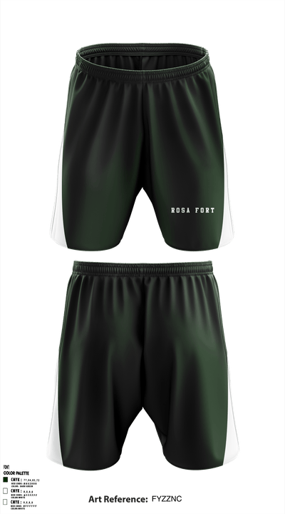 Rosa Fort High School 94859742 Athletic Shorts With Pockets - 1