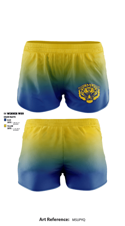 Marana High School Cheer 61867576 Women's Shorts - 1
