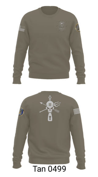 Crew Neck Sweatshirt, , Army, Teamtime, Team time, sublimation, custom sports apparel, team uniforms, spirit wear, spiritwear, sports uniforms, custom shirts, team store, custom team store, fundraiser sports, apparel fundraiser