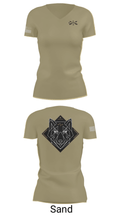 Alpha Company, 5th GSB 40097456 Women's Short Sleeve V-neck Shirt - 44