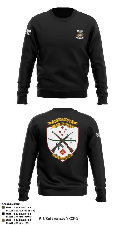 India Co 3/23 14123595 Crew Neck Sweatshirt - 2