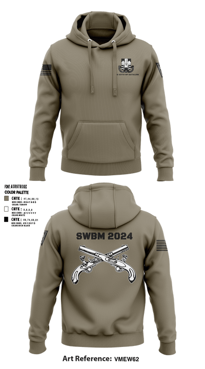 HHD 437th MP BN 73835044 Hoodie - 53