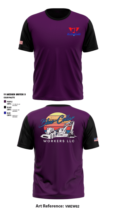 Blue-Collar Workers LLC 20683882 Short Sleeve Performance Shirt - 2