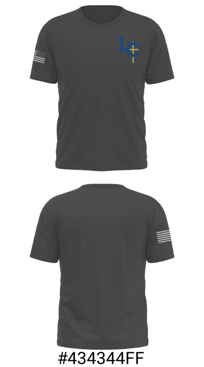 Lehman Catholic High School Band 27215386 Short Sleeve Performance Shirt - 22