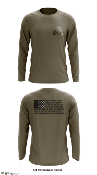 Long Sleeve Performance Shirt, , Marines, Teamtime, Team time, sublimation, custom sports apparel, team uniforms, spirit wear, spiritwear, sports uniforms, custom shirts, team store, custom team store, fundraiser sports, apparel fundraiser