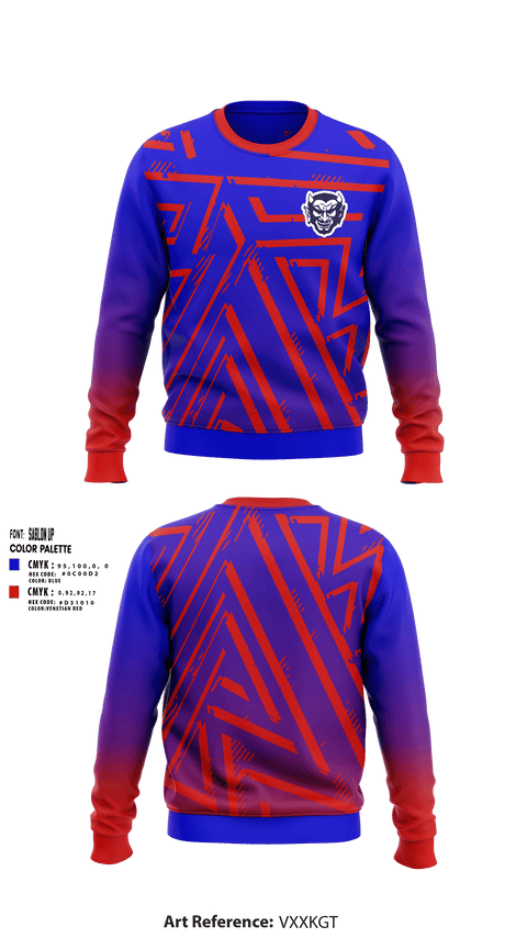 Crew Neck Sweatshirt, Devils Rejects, Men's Lacrosse, Teamtime, Team time, sublimation, custom sports apparel, team uniforms, spirit wear, spiritwear, sports uniforms, custom shirts, team store, custom team store, fundraiser sports, apparel fundraiser