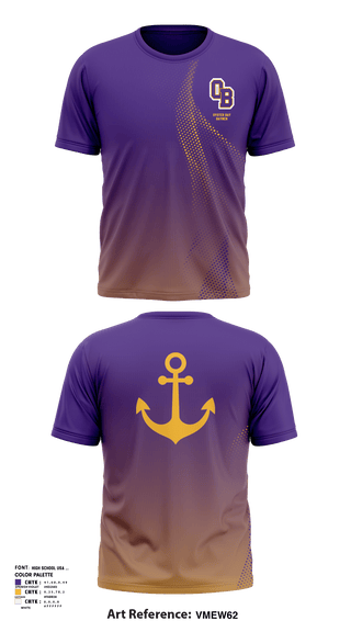 Short Sleeve Rash Guard Shirt, Oyster Bay Baymen, Wrestling, Teamtime, Team time, sublimation, custom sports apparel, team uniforms, spirit wear, spiritwear, sports uniforms, custom shirts, team store, custom team store, fundraiser sports, apparel fundraiser
