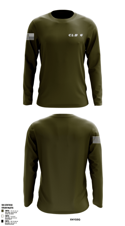 CLB 6 44753361 Long Sleeve Performance Shirt - 1