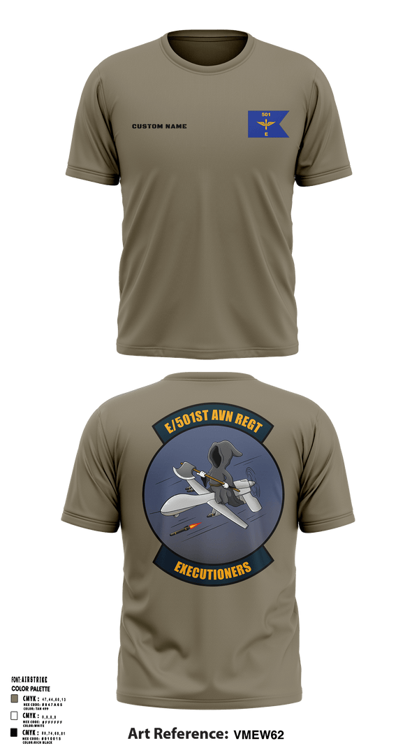 Short Sleeve Performance Shirt, E 501st 1AD, CAB AVMX, Army, Teamtime, Team time, sublimation, custom sports apparel, team uniforms, spirit wear, spiritwear, sports uniforms, custom shirts, team store, custom team store, fundraiser sports, apparel fundraiser