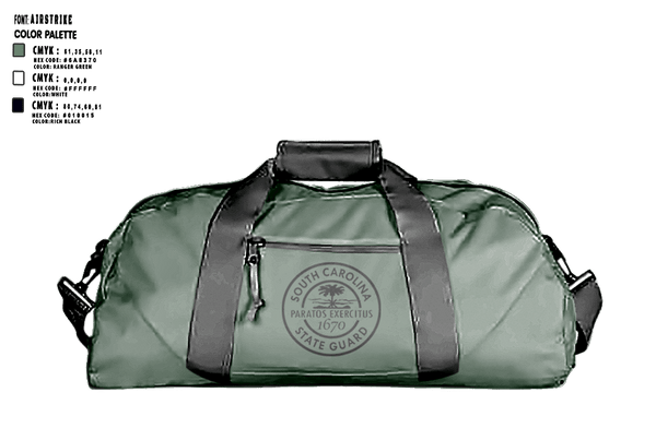 Duffle Bag, South Carolina State Guard, , Teamtime, Team time, sublimation, custom sports apparel, team uniforms, spirit wear, spiritwear, sports uniforms, custom shirts, team store, custom team store, fundraiser sports, apparel fundraiser
