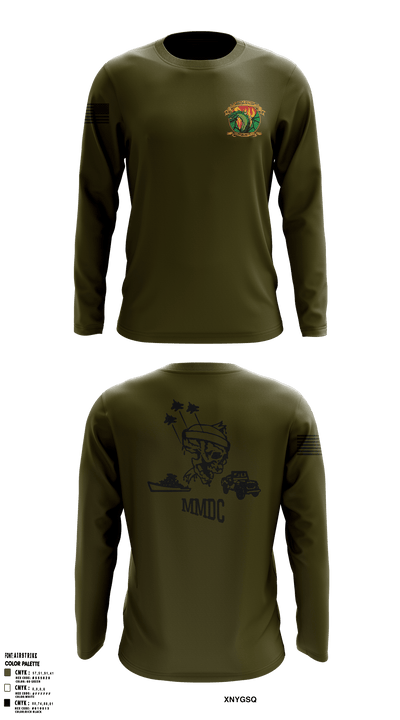 1 Supply Bn 52290612 Long Sleeve Performance Shirt - 1