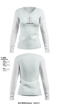 Declareresilience 29786445 Women's Long Sleeve V-neck Shirt - 1