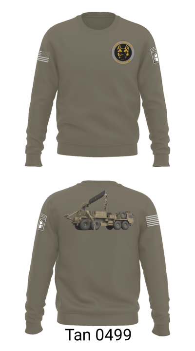 E Co, 3 82 GSAB, 82 CAB 2036621 Crew Neck Sweatshirt - 11