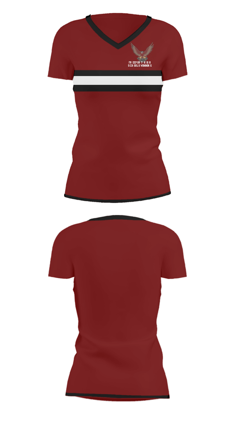 Women's Short Sleeve Vneck Shirt, Freeport High School Swimming, Swimming, Teamtime, Team time, sublimation, custom sports apparel, team uniforms, spirit wear, spiritwear, sports uniforms, custom shirts, team store, custom team store, fundraiser sports, apparel fundraiser
