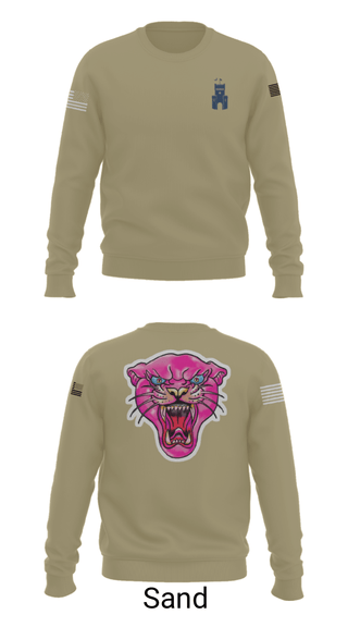 Crew Neck Sweatshirt, , Army, Teamtime, Team time, sublimation, custom sports apparel, team uniforms, spirit wear, spiritwear, sports uniforms, custom shirts, team store, custom team store, fundraiser sports, apparel fundraiser