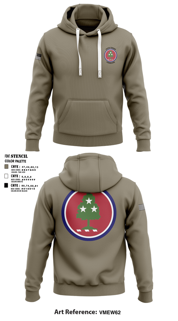 Hoodie, , National Guard, Teamtime, Team time, sublimation, custom sports apparel, team uniforms, spirit wear, spiritwear, sports uniforms, custom shirts, team store, custom team store, fundraiser sports, apparel fundraiser