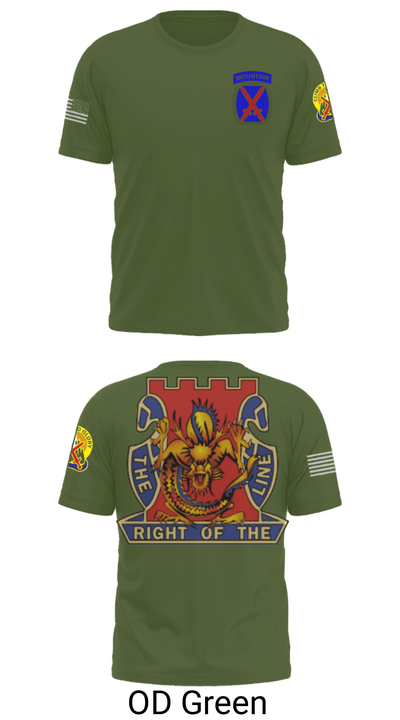 2nd battalion 14th infantry regiment 17334538 Short Sleeve Performance Shirt - 34