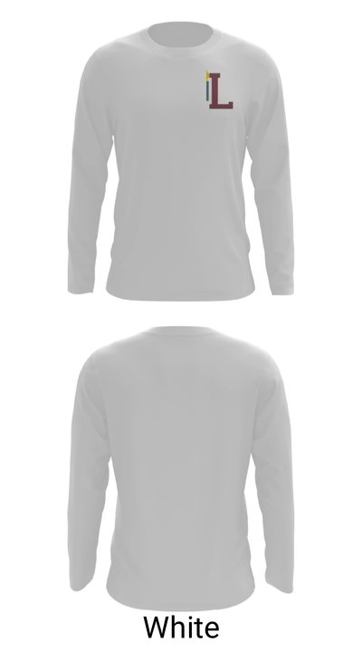 Loveless Academic Magnet High School Soccer 35411119 Long Sleeve Performance Shirt - 15