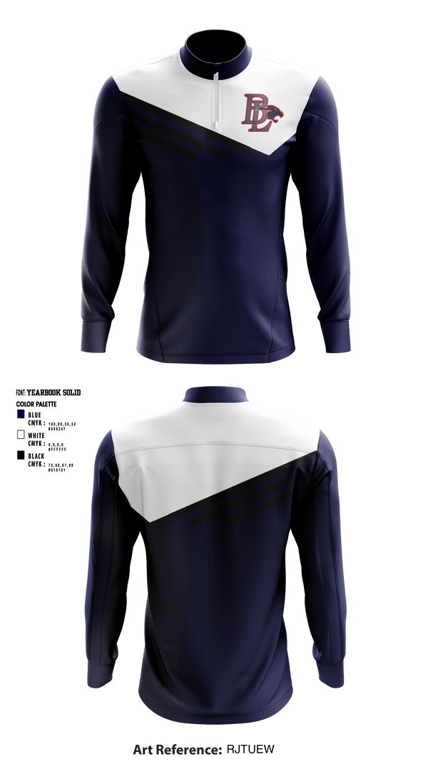 Quarter Zip Jacket, Buckeye Local High School, Spirit Store, Teamtime, Team time, sublimation, custom sports apparel, team uniforms, spirit wear, spiritwear, sports uniforms, custom shirts, team store, custom team store, fundraiser sports, apparel fundraiser