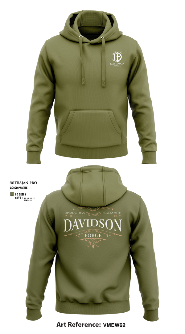 Hoodie, Davidson Forge, , Teamtime, Team time, sublimation, custom sports apparel, team uniforms, spirit wear, spiritwear, sports uniforms, custom shirts, team store, custom team store, fundraiser sports, apparel fundraiser