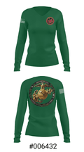 MWSS 471 DET A 71536403 Women's Long Sleeve V-neck Shirt - 37